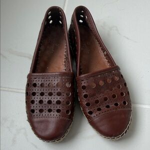 Kate Spade Brown Leather Women's Loafers